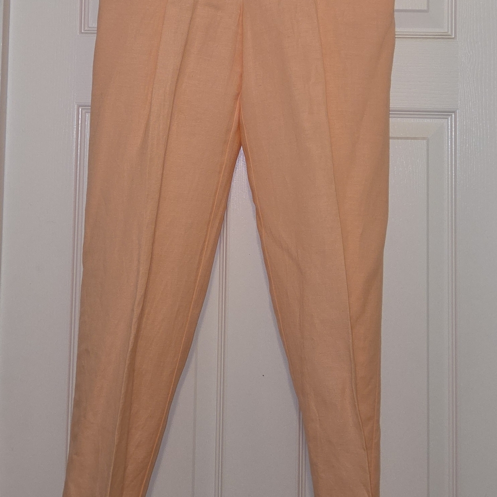 Ruby Rd. Peach Pants - Picture 2 of 5